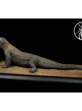 aphid studio 科莫多巨蜥（张嘴版爬姿）收藏级雕像