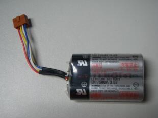 东芝ER17500V 2个组合3.6V 带4P棕色插头2ER17500V 5.4Ah