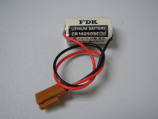 三洋/FDK CR14250SE 3.0V 带插头BBCV2 永宏PLC锂电池