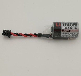 CPM2A 3.6V CQM1H ER3V 带插头 PLC用锂电池 OMRON