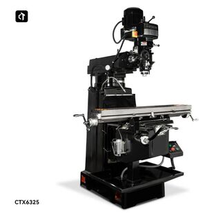 呲铁CTX6325炮塔铣床4号铣床钻铣床多功能钻铣床4H立式 铣床工业铣