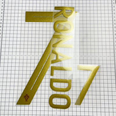 2018葡萄牙7号C罗印字原装复刻#7 RONALDO Nameset