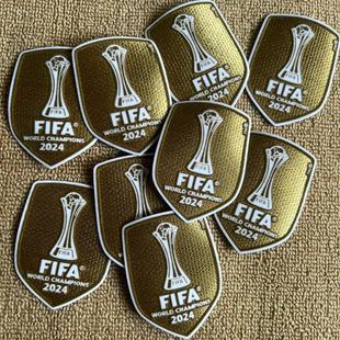 2024皇马世俱杯臂章姆巴佩维尼修斯贝林厄姆罗德里戈热转印徽章