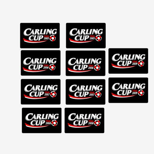 英格兰联赛Carling Cup Patch 2005 2006 2007 2008 2009 热转印