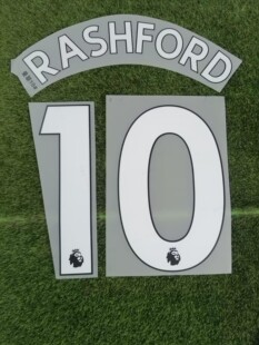 曼联10号拉什福德印字 RASHFORD热转印印字印号
