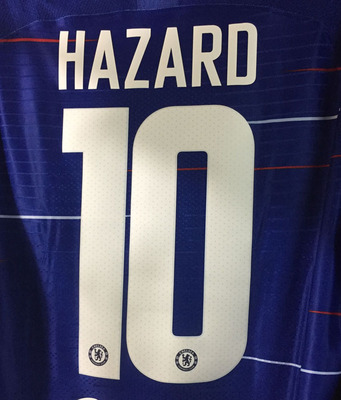 2019切尔西欧冠印字哈扎尔吉鲁坎特印字HAZARD GIROUD KANTE印号