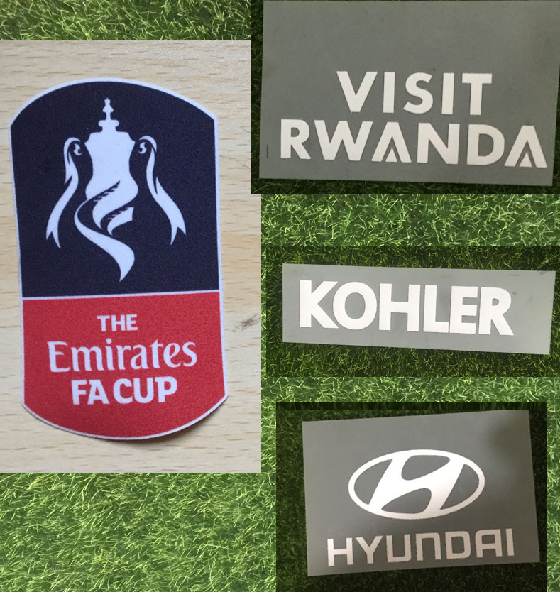2019英超足总杯臂章赞助FA CUP臂章曼联切尔西阿森纳赞助