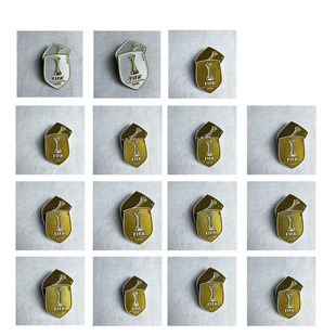 世俱杯金章世俱杯卫冕章2008-2024植绒热转印胸章