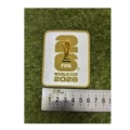 Flocked White with Gold Trim, Image 1