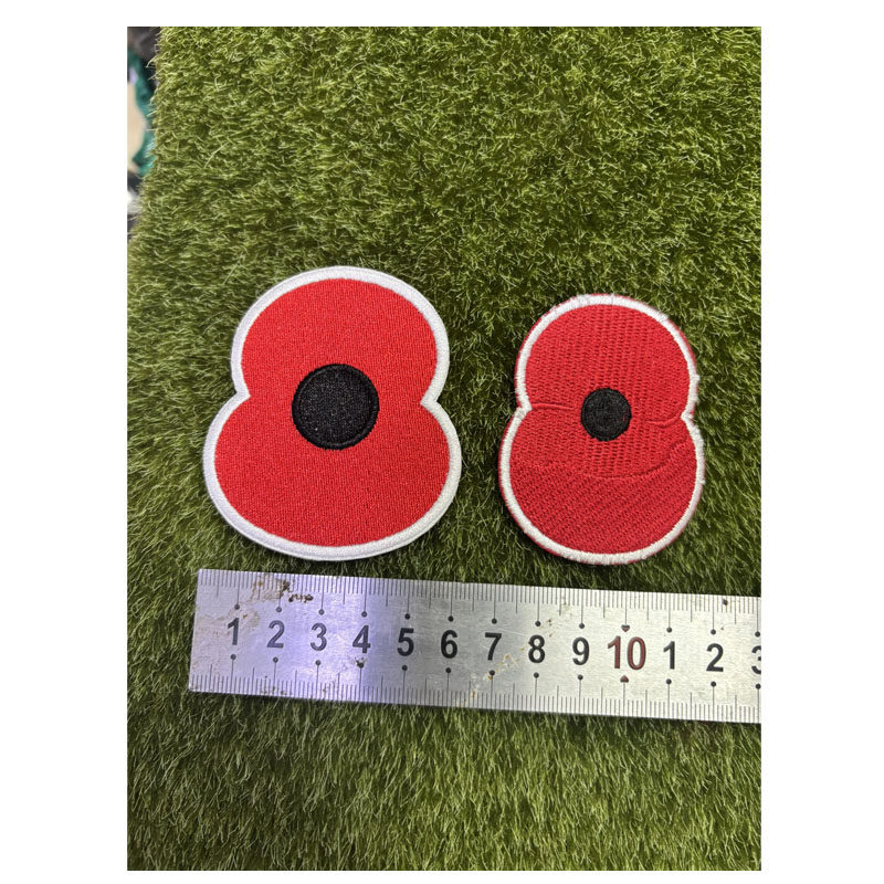 英超二战纪念版臂章POPPY Patch热转印印字