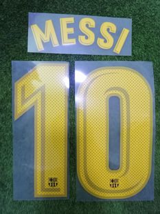 2018-2018巴萨10号梅西印字#10 MESSI Nameset