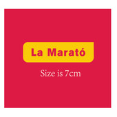 2026巴萨La Marato臂章对赛热转印印字印号
