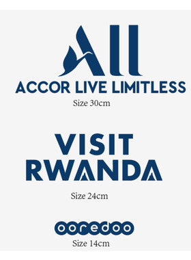 2122巴黎训练服赞助Accor Live Limitless Visit Rwanda 热印印字