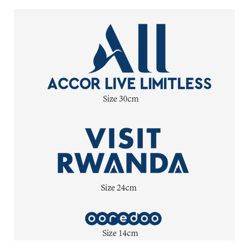 2122巴黎训练服赞助Accor Live Limitless Visit Rwanda 热印印字