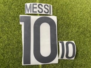 2016的阿根廷10号梅西印字#10 MESSI印字定制印号自定义印号