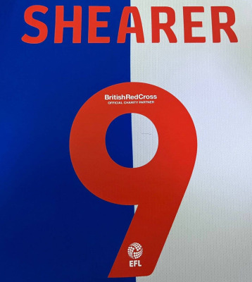 英冠印字阿兰希勒#9 SHEARER定制球衣印号热转印印字