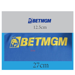 热刺训练服赞助BETMGM Patch热转印印字印号