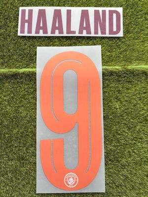 2023曼城欧冠印号17号德布劳内9号哈兰德47号福登10号格拉利什定