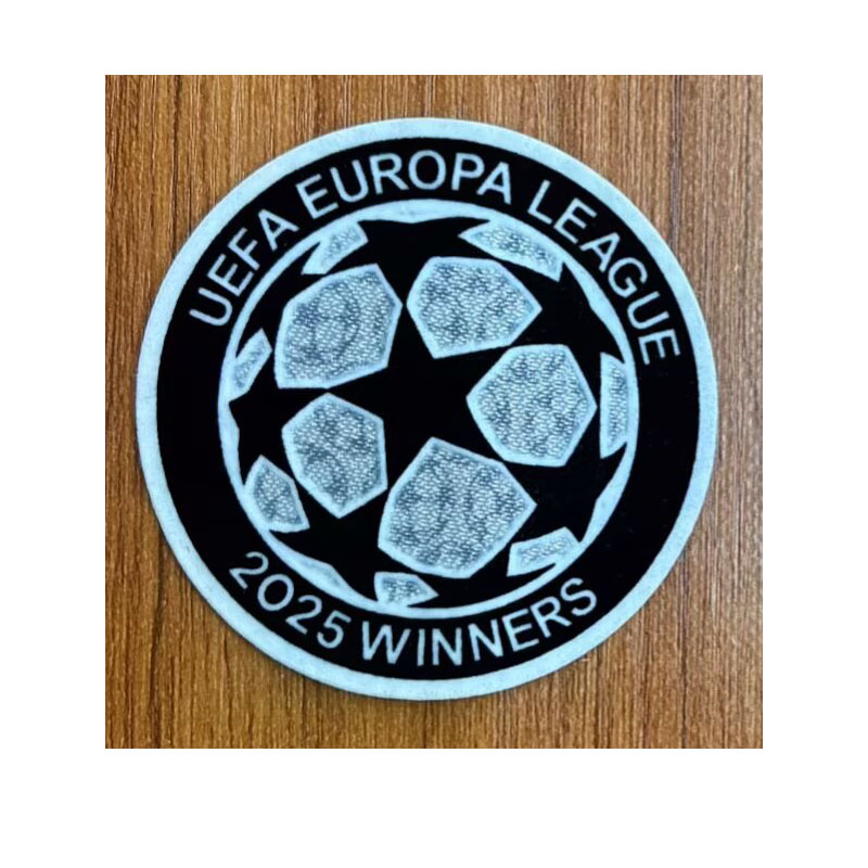 2025切尔西专用欧冠球臂章热转印印字印号