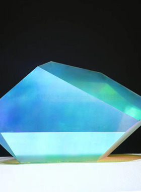 简约现代几何多面体亚克力样板房