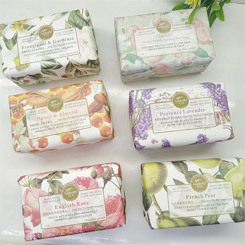 韩宝莉香氛研磨皂沐浴手工精油皂伴手礼200g香味持久洗脸多用男女