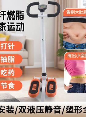 踏步机室内减肥多功能小型静音原地踩踏脚踏家用燃脂运动健身神器