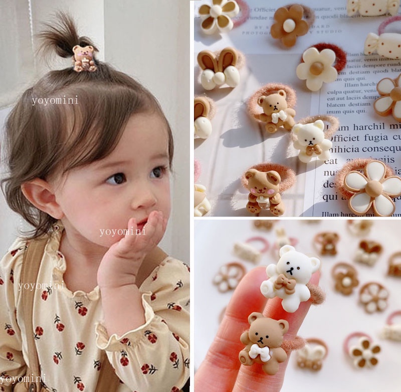 婴儿迷你小皮筋宝宝扎揪揪头绳