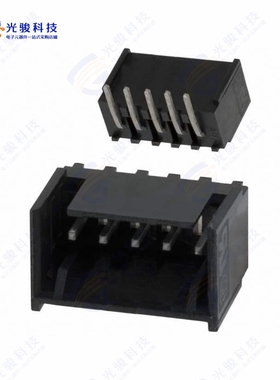 2-644803-5《CONN HEADER R/A 5POS 2.54MM》