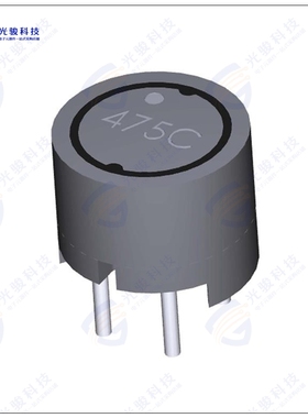 12LRS103C 电感器FIXED IND 10UH 3.4A 50 MOHM TH