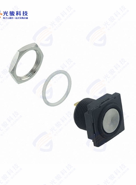 RP8600B2M1CEBLKSIL 《SWITCH PUSH SPST-NO 0.4VA 20V》