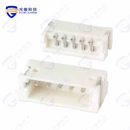 S5B-ZR-SM4A-TF(LF)(SN)《CONN HEADER SMD R/A 5POS 1.5MM》