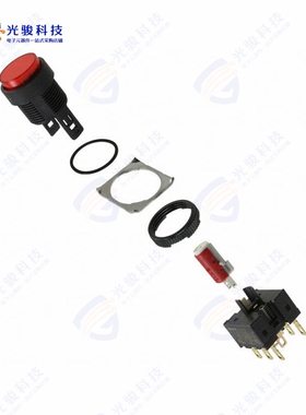 A165L-TRA-T1-2 《SWITCH PUSHBUTTON DPDT 5A 125V》