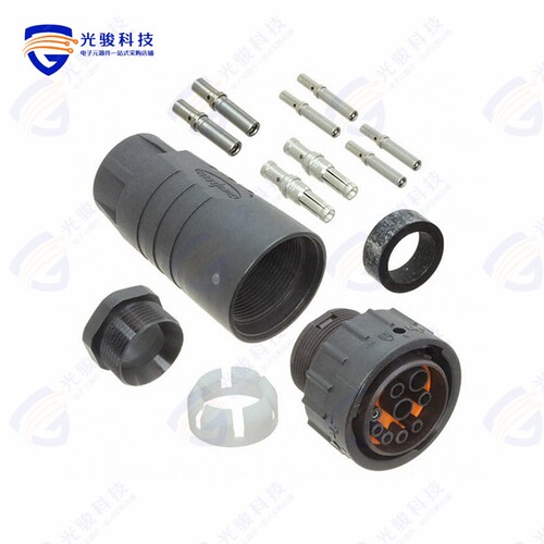 AHDP06-24-91S-BS1-K06M《CONN PLUG FMALE 9P NICKEL CRIMP》