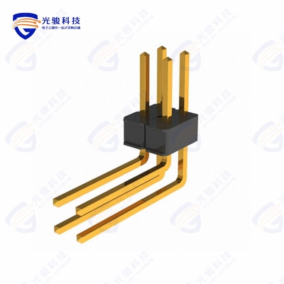 929667-02-03-EU《CONN HEADER R/A 6POS 2.54MM》