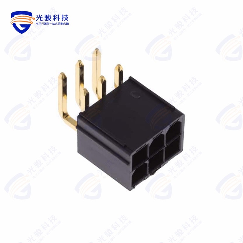 10127819-0612GLF《CONN HEADER R/A 6POS 4.2MM》