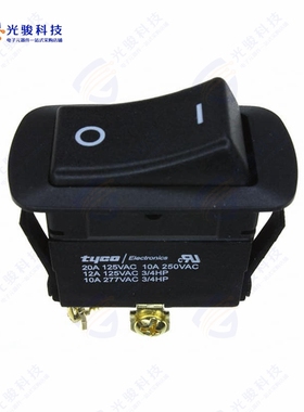1-1571095-1 《SWITCH ROCKER SPST 20A 125V》