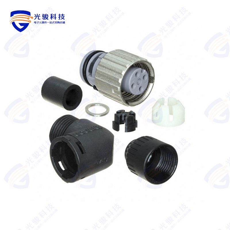 XS5C-D4C4《CONN RCP HSG FMALE 4PS INLINE RA》