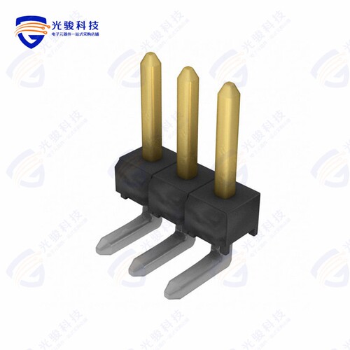 TSW-103-08-L-S-RA《CONN HEADER R/A 3POS 2.54MM》