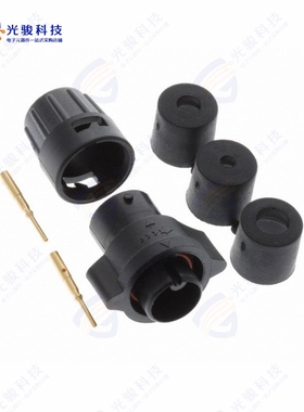 W6380-2PG-P-3DC《CONN PLUG MALE 2POS GOLD CRIMP》