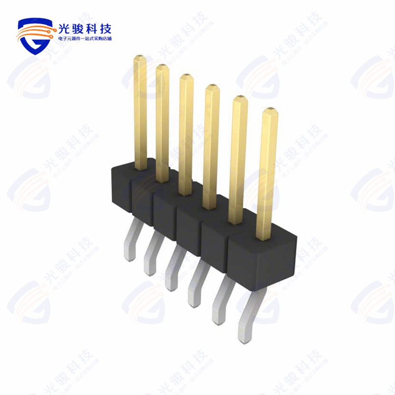 GBC06SGSN-M89《CONN HEADER SMD R/A 6POS 2.54MM》