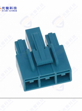351510314《CONN HSG RCPT 3POS 7.30MM BLUE》