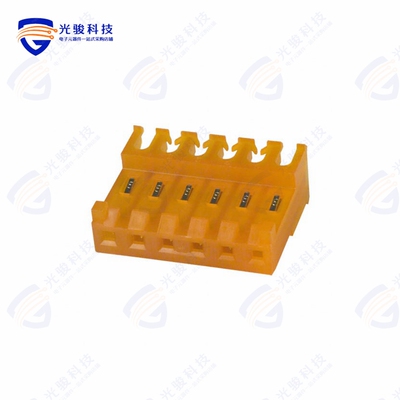 3-644465-6《CONN RCPT 6POS IDC 18AWG TIN》