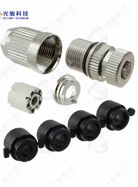 21032962505《M12 L-CODE 4+PE PIN FEMALE SHIEL》