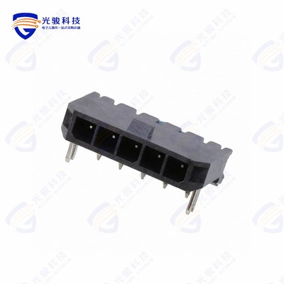 DML-1-05-A-H-T-A-BL《CONN HEADER R/A 5POS 3MM》