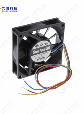 109P0824M601《FAN 80X20MM 24VDC TACH》