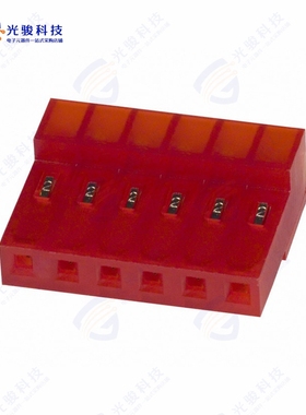 3-640433-6《CONN RCPT 6POS IDC 22AWG TIN》