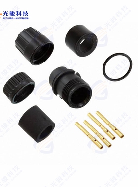 3380-4SG-328《CONN PLUG FMALE 4POS GOLD CRIMP》