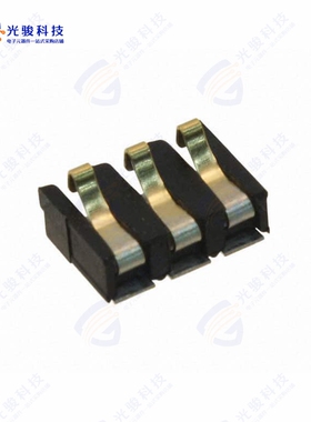 9155003201006《CONN SPRING BATTERY 3POS SMD》