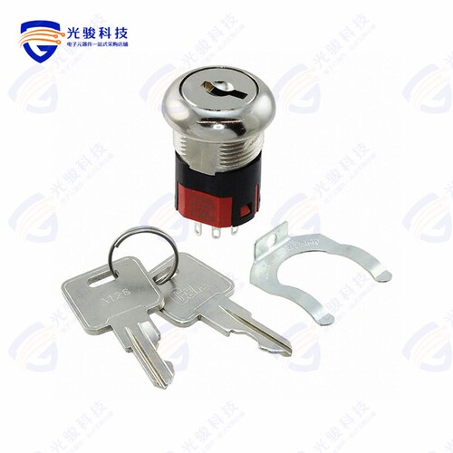 Y1001U2C203DQ 《SWITCH KEYLOCK 3POS SP3T 4A 125V》