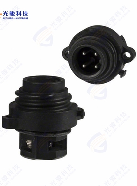 C01620C00310012《CONN RCPT MALE 4POS SILVER SCREW》